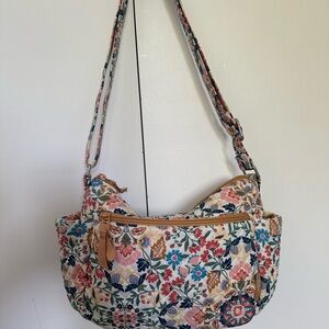 Vera Bradley Floral Shoulder Bag